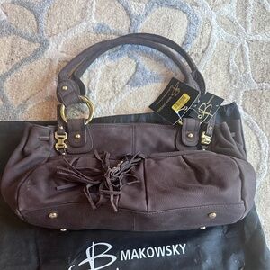 B makowsky yvette tassel bag